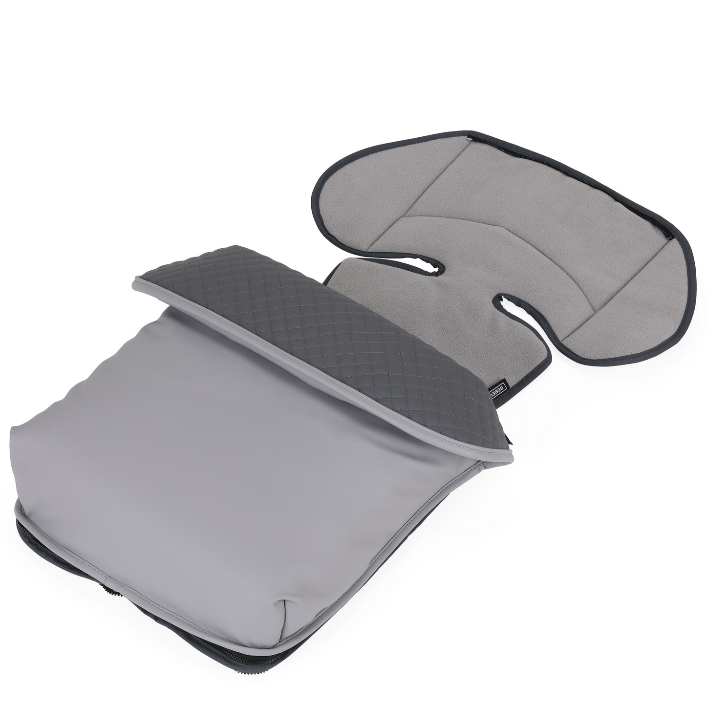 Bebecar Fleece Footmuff - Pewter (005)