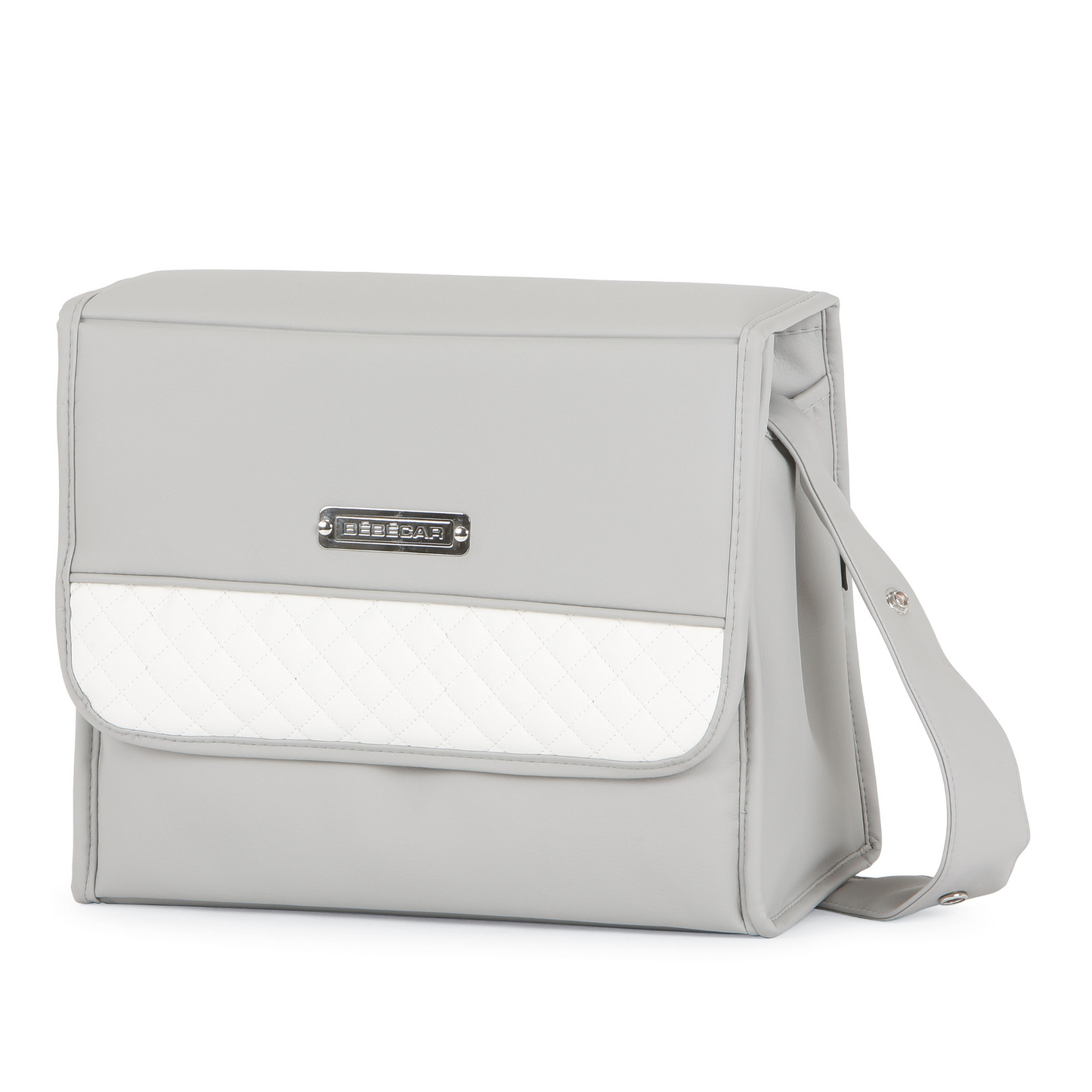 Bebecar Changing Bag Carre (Square) - Silver Grey (521)