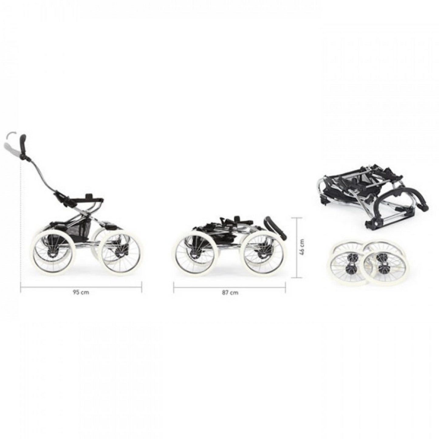 Bebecar Stylo Class+ Combination - White Rose (261)