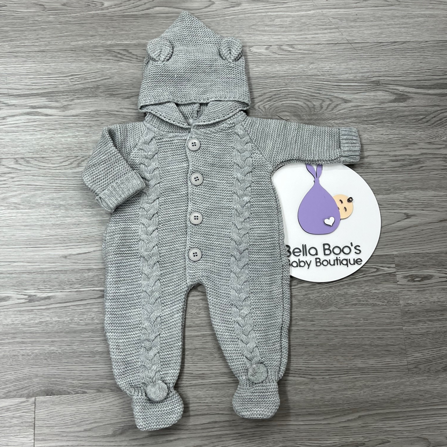 Spanish Baby Knitted Pram Suit