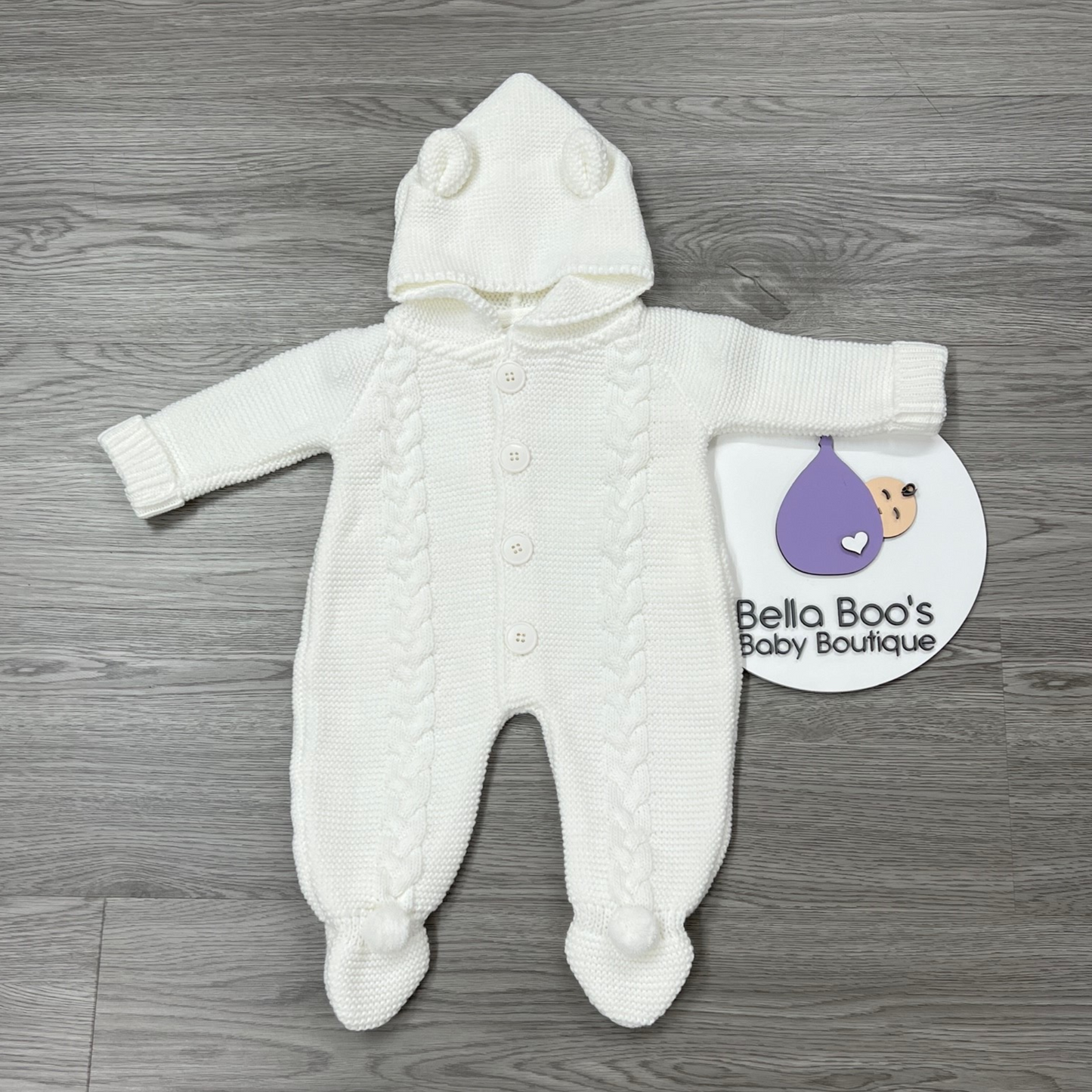 Spanish Baby Knitted Pram Suit