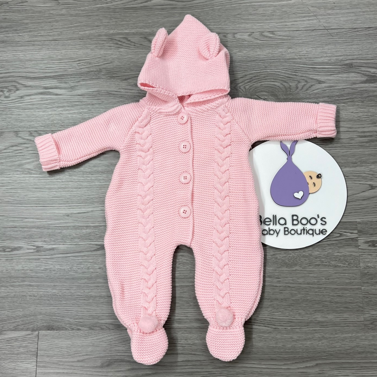 Spanish Baby Knitted Pram Suit