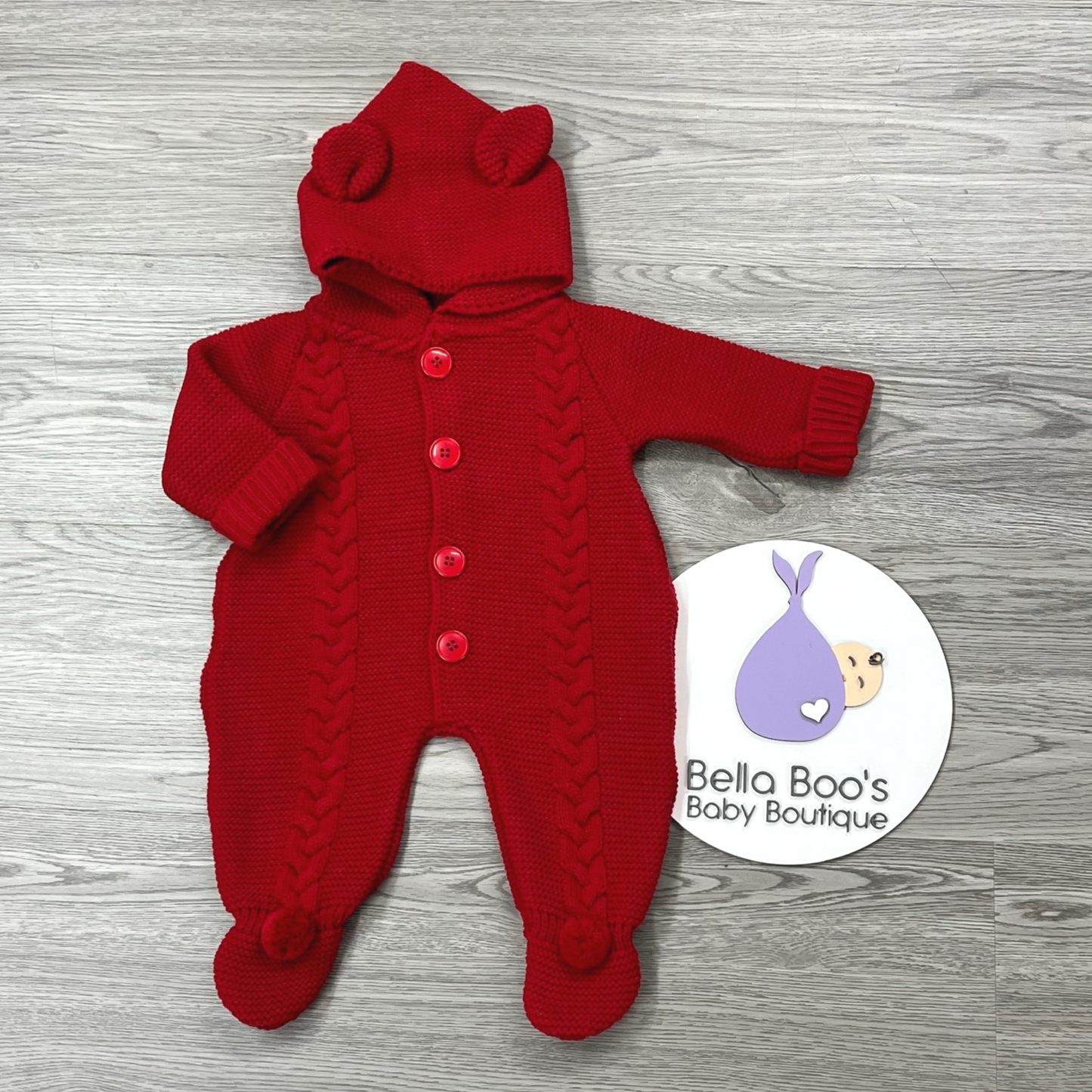 Spanish Baby Knitted Pram Suit