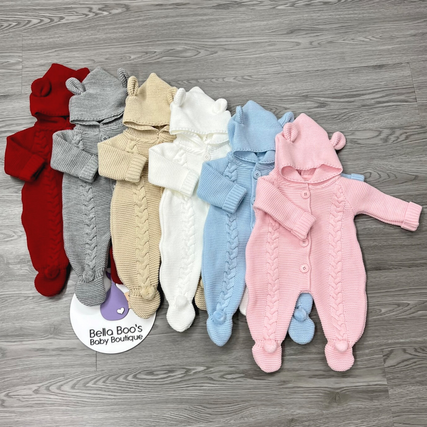 Spanish Baby Knitted Pram Suit