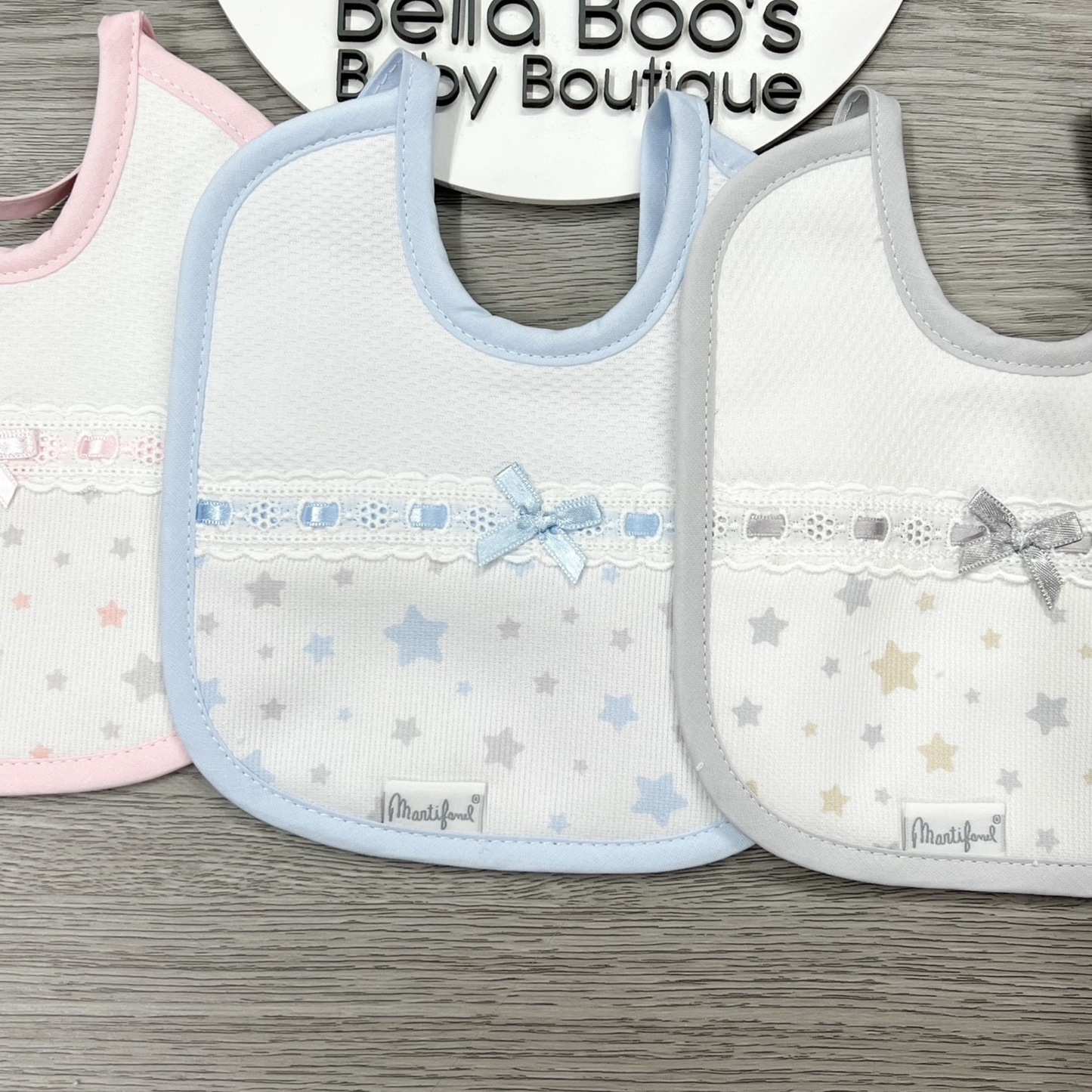 Star Design Baby Bibs