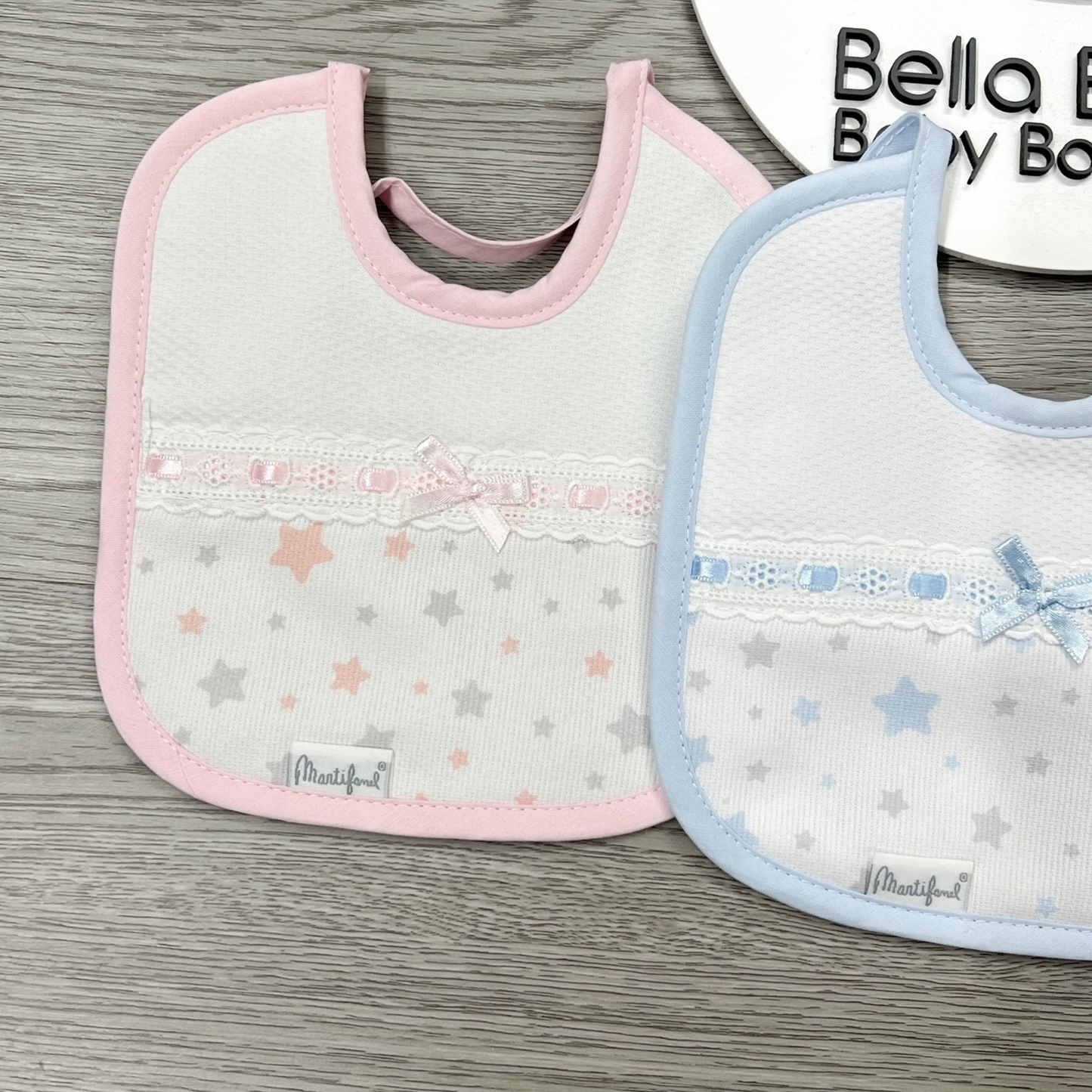Star Design Baby Bibs