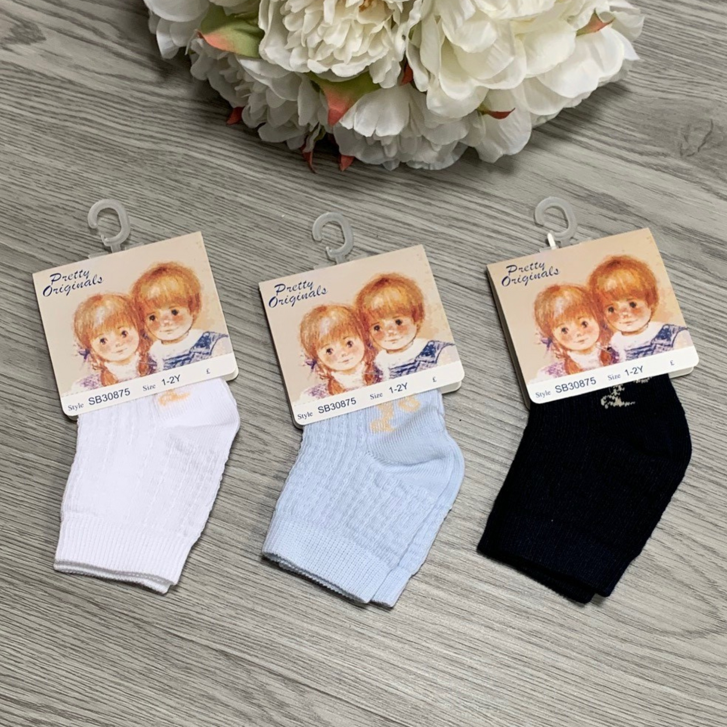 Pretty Originals Boys Ankle Sock