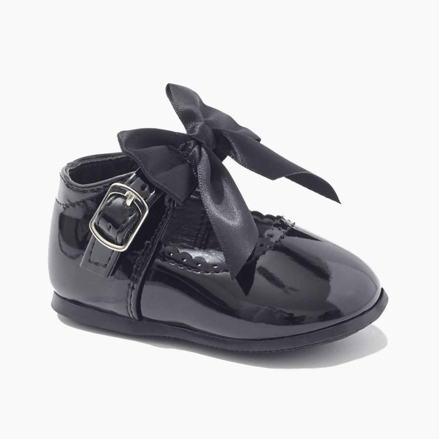 'Kylie' Bow Shoes - Black