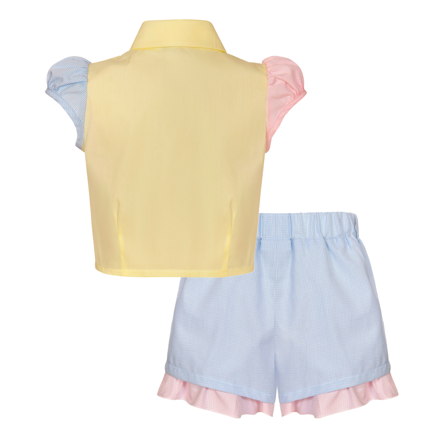 Balloon Chic Lemon/Pink/Blue Short Set