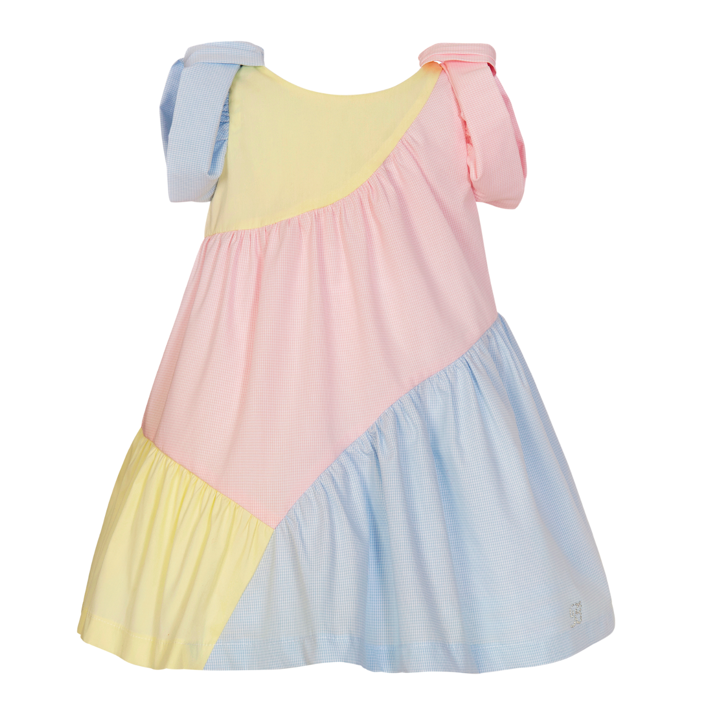 Balloon Chic Girls Lemon Pink Blue Dress Bella Boo s Baby Boutique