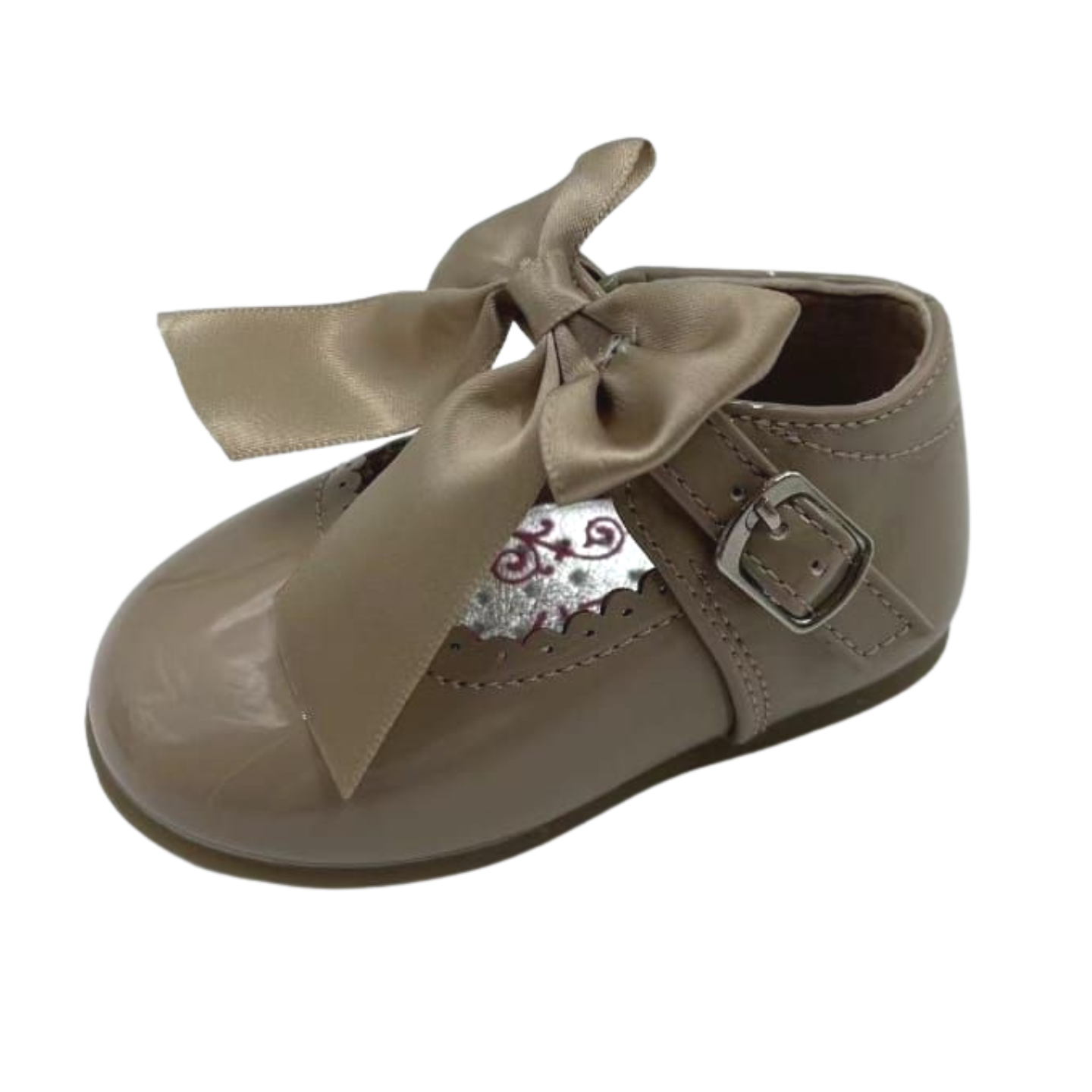 'Kylie' Bow Shoe - Camel