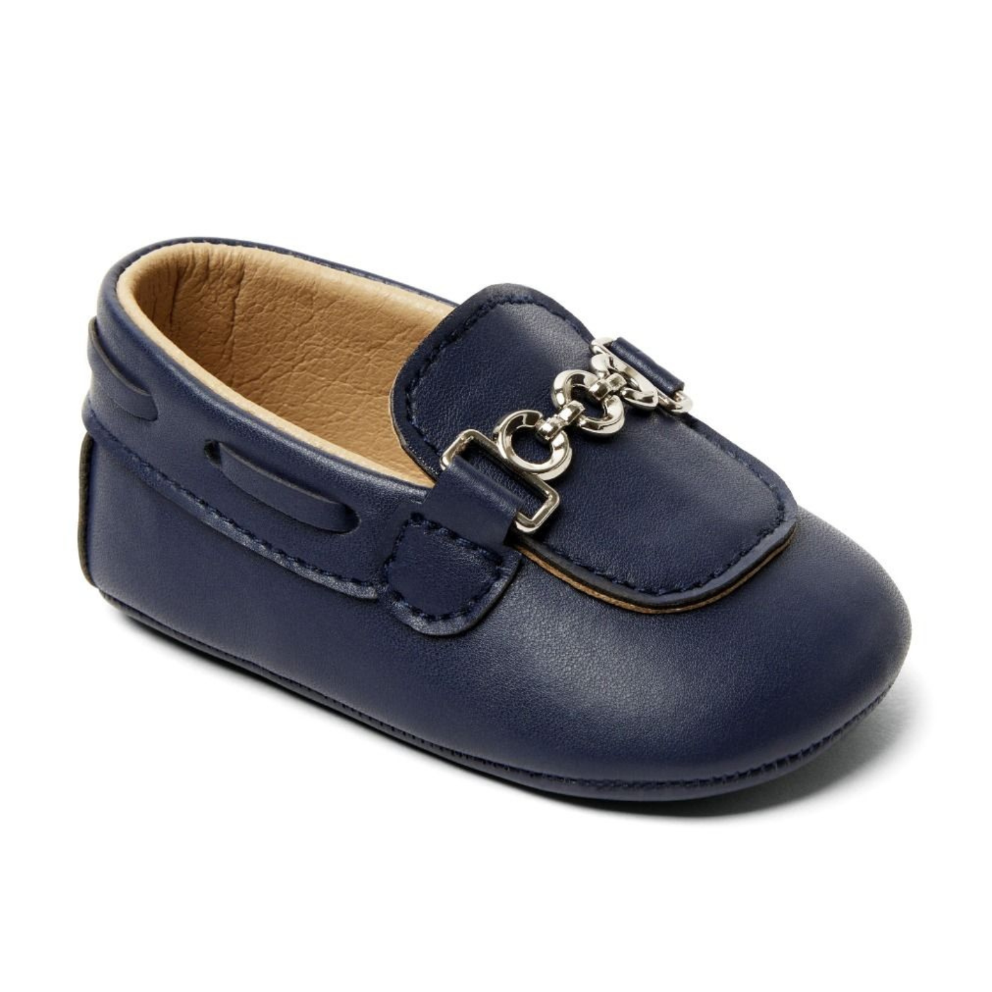 Navy Baby Boys Slip On Pram Shoe Bella Boo s Baby Boutique