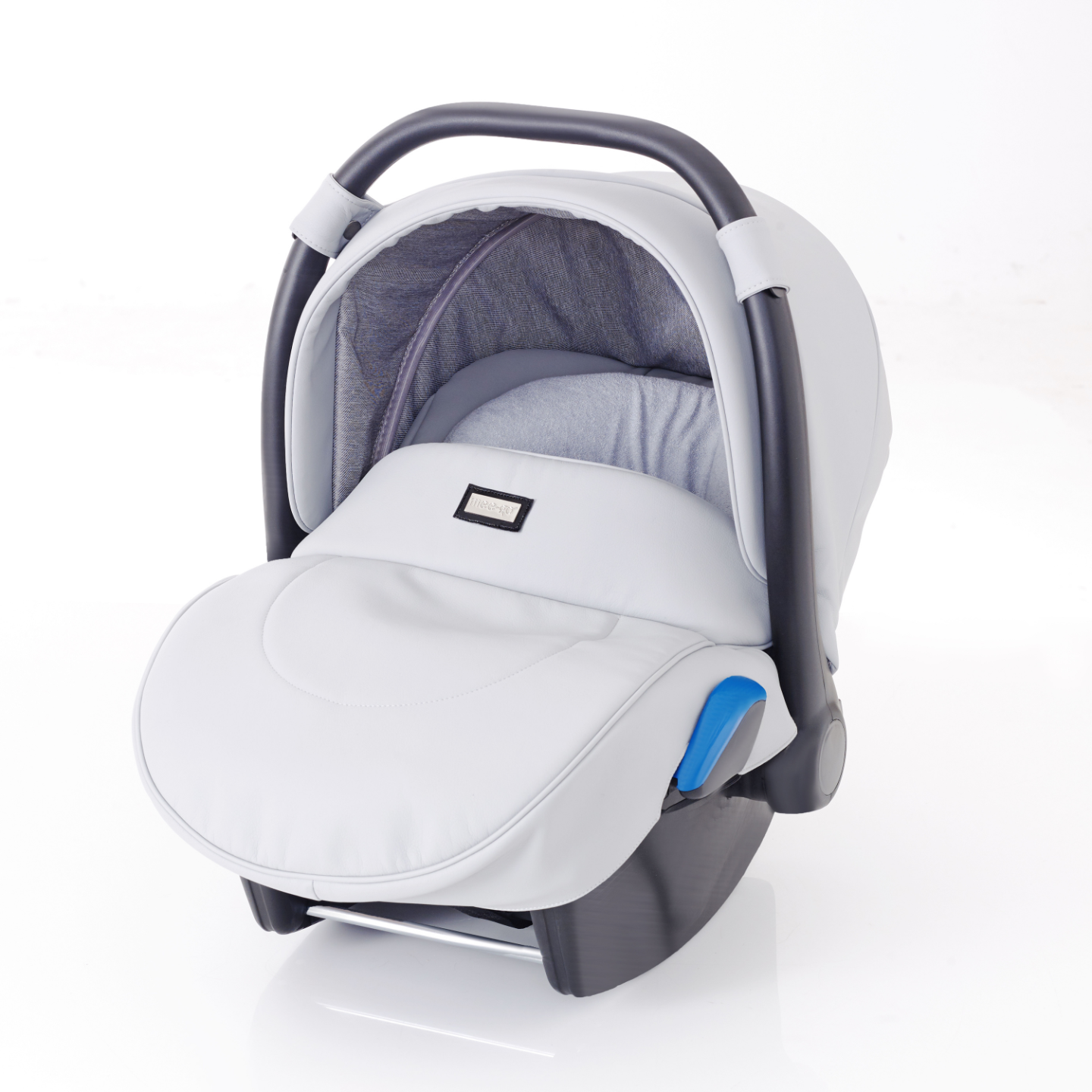 Mee-Go Milano Plus Leatherette Travel System - Stone Grey