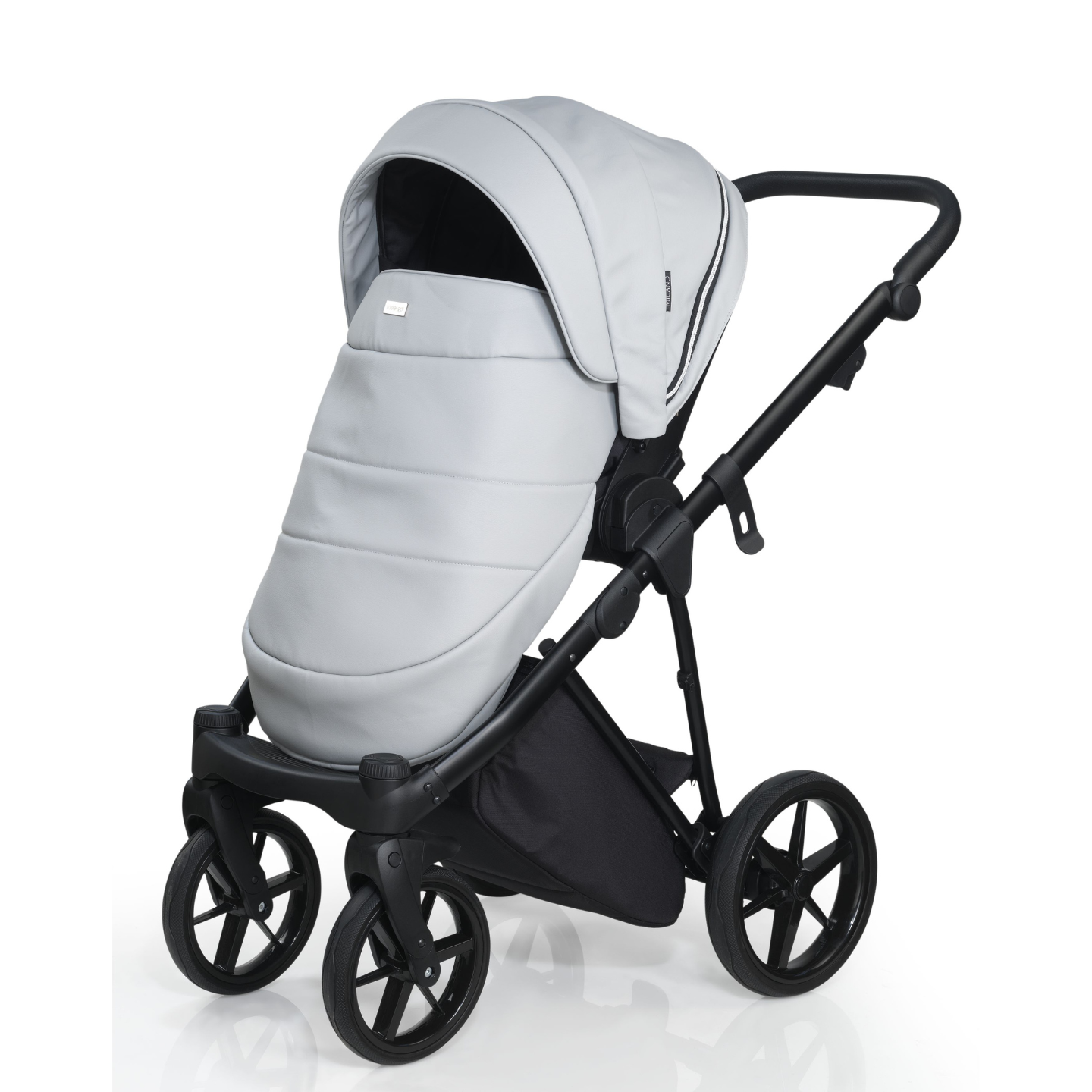 Mee-Go Milano Plus Leatherette Travel System - Stone Grey