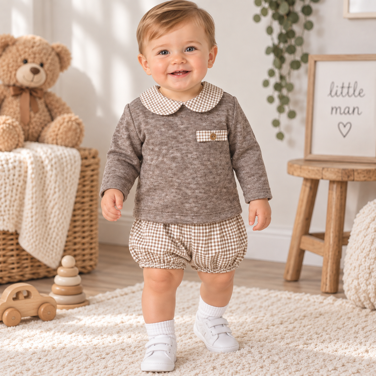 Rapife Boys Biscuit Jam Pant Set