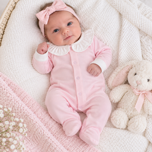 Sardon Pink Sleepsuit