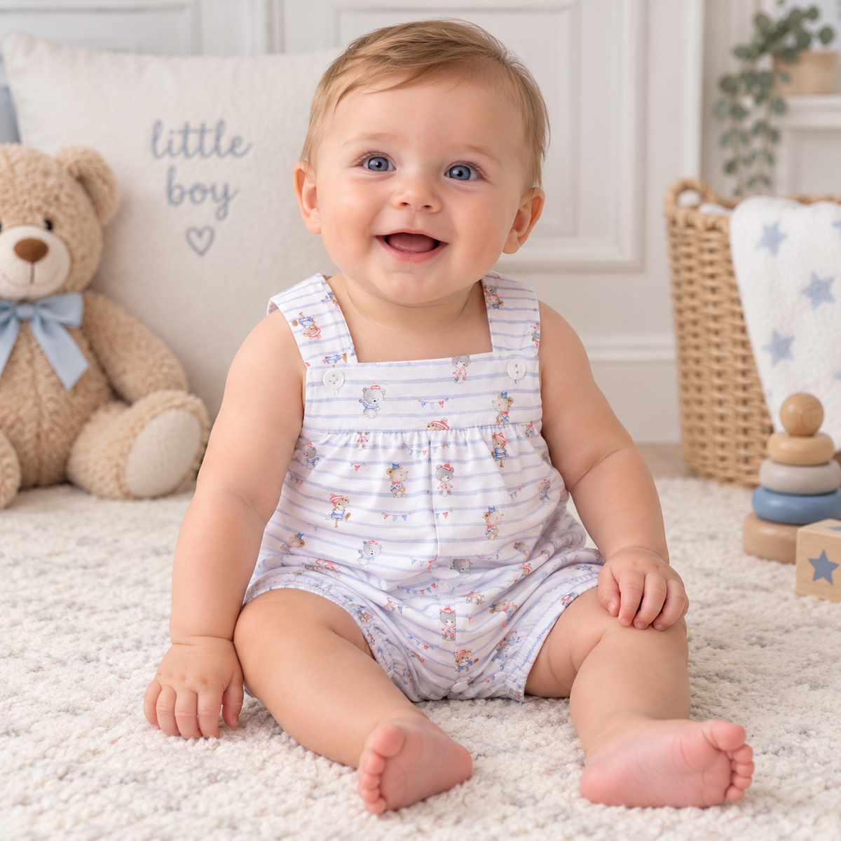Sardon Baby Teddy Dungaree
