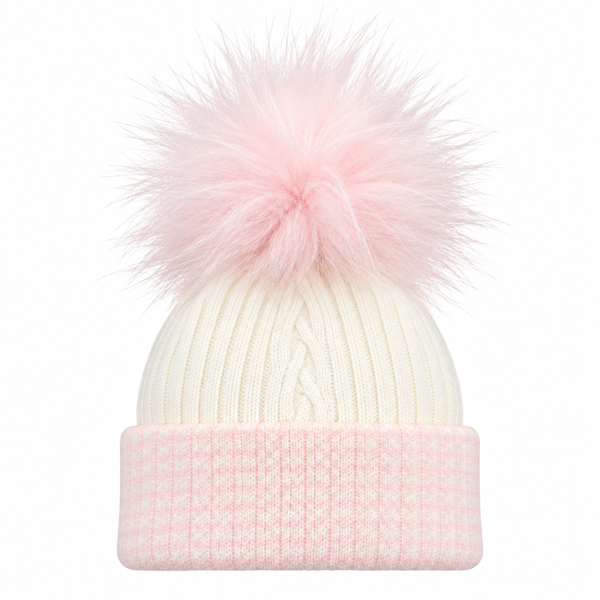 Baby 1st Size Pom Pom Hat