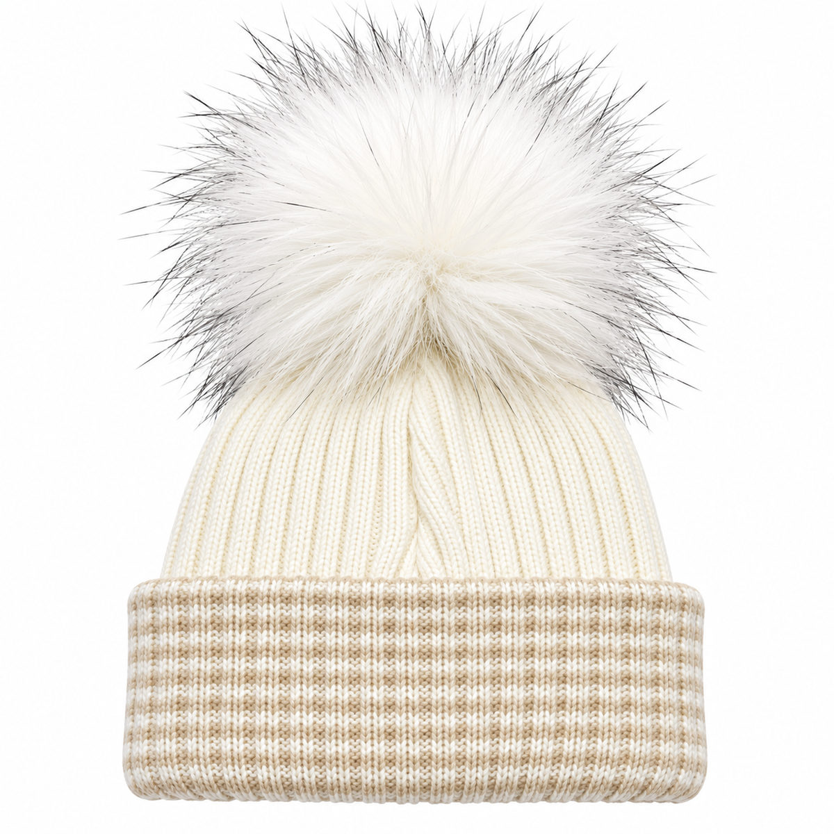 Baby 1st Size Pom Pom Hat