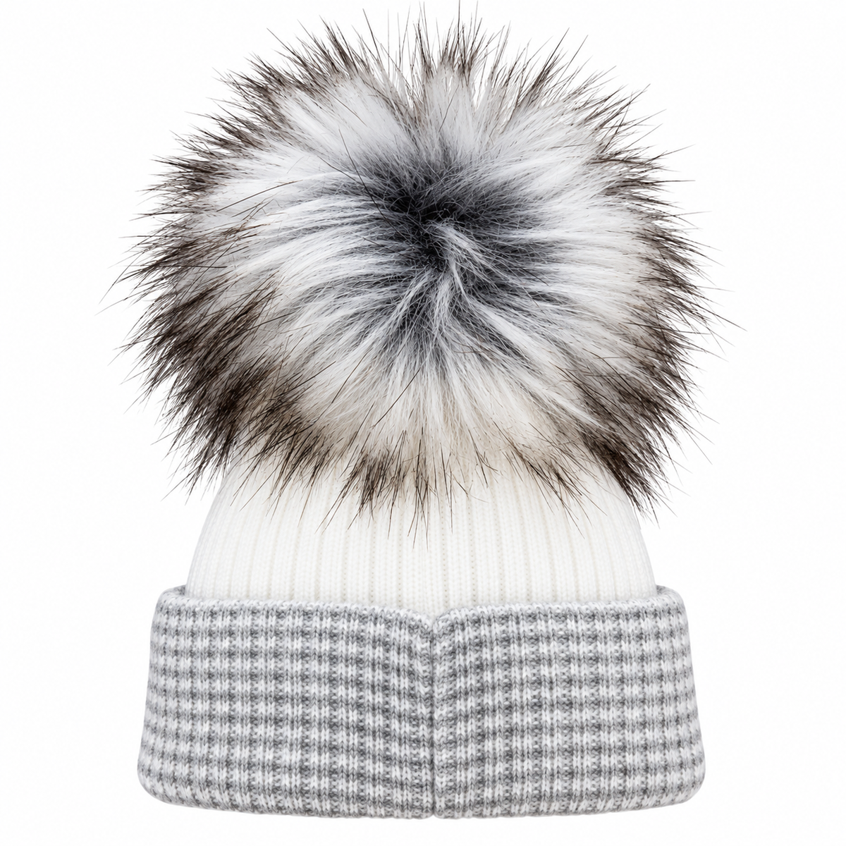 Baby 1st Size Pom Pom Hat