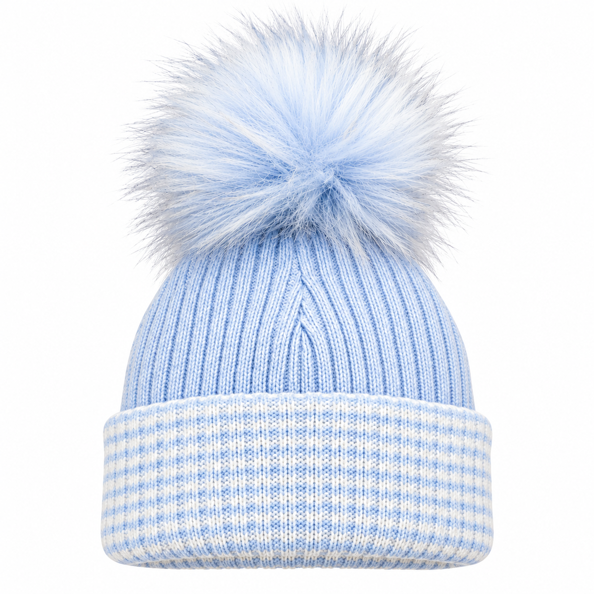 Baby 1st Size Pom Pom Hat