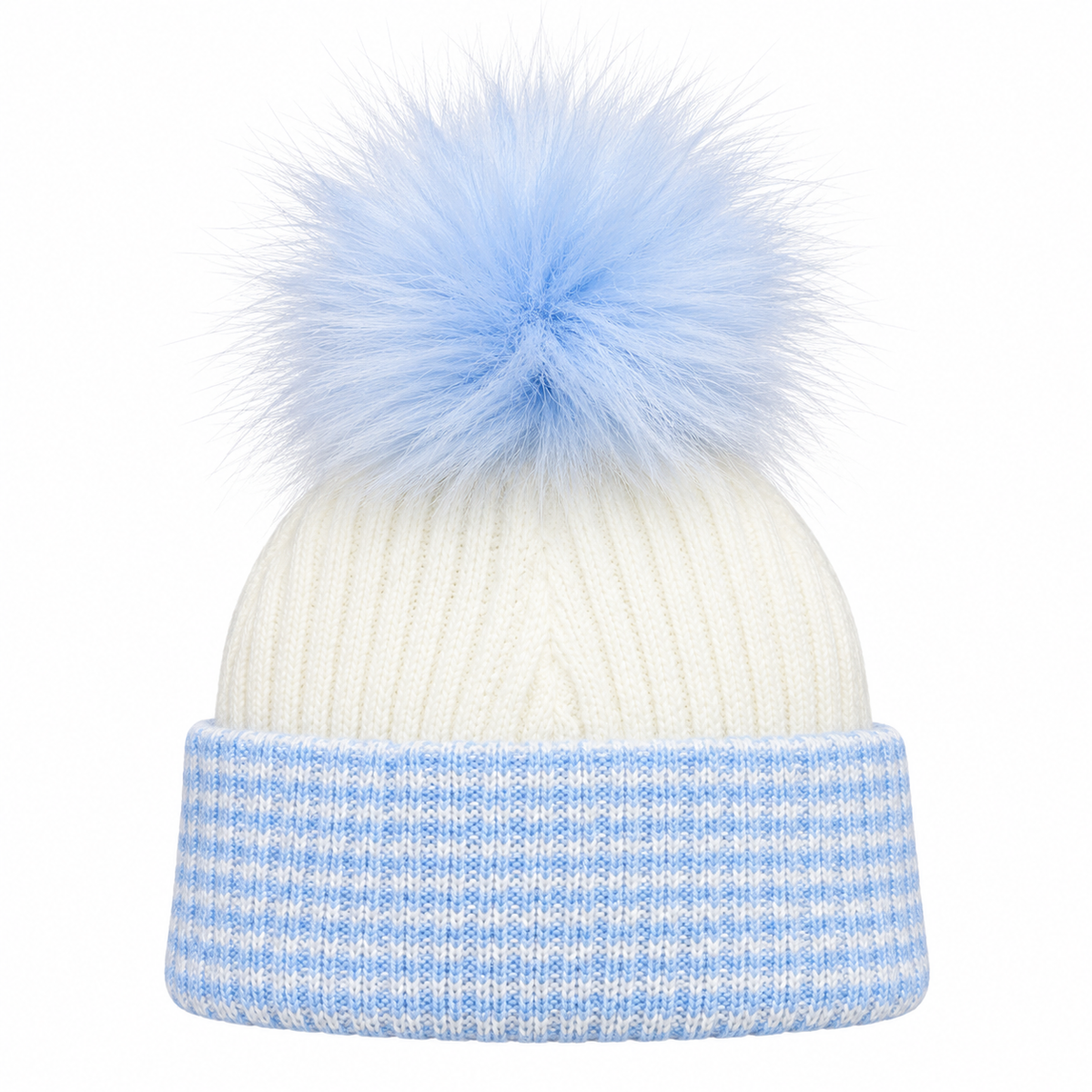 Baby 1st Size Pom Pom Hat