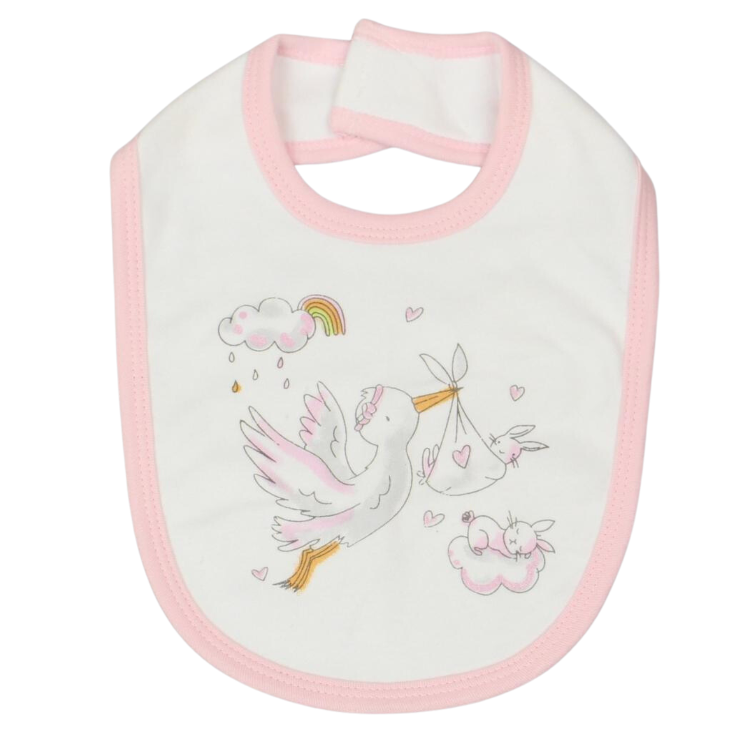 Baby Girls Rainbow Stork Layette Gift Set