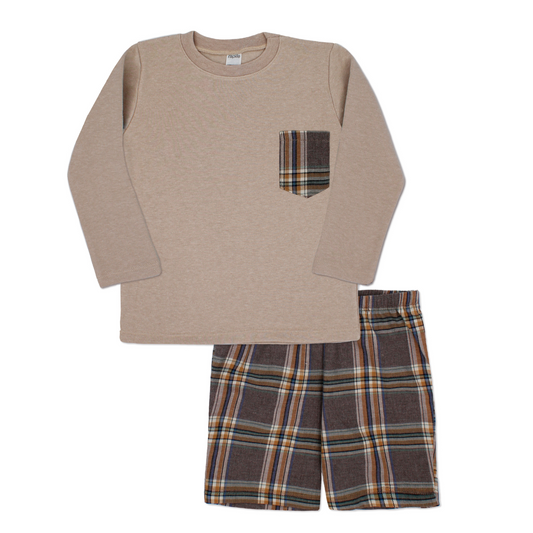 Rapife Boys Biscuit Two Piece set