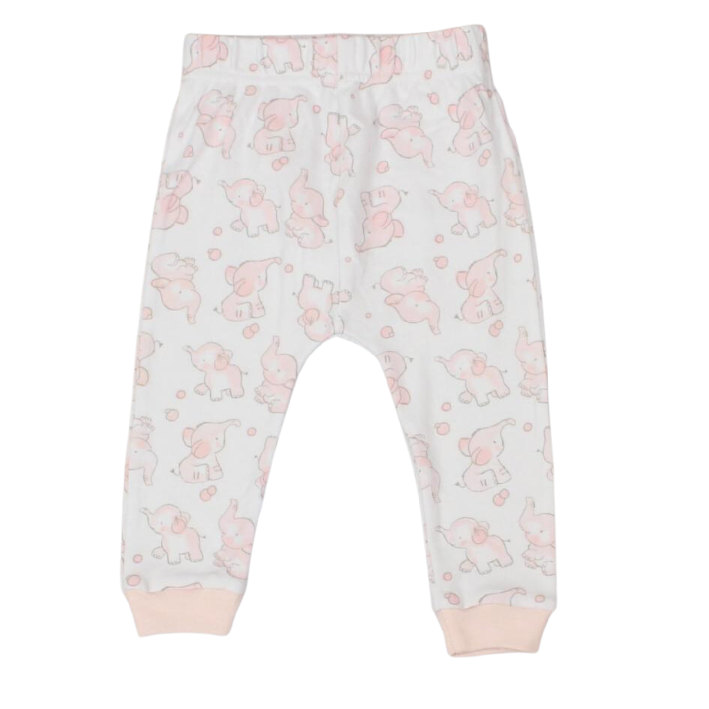 Pink Elephant Dressing Gown & Pyjama set