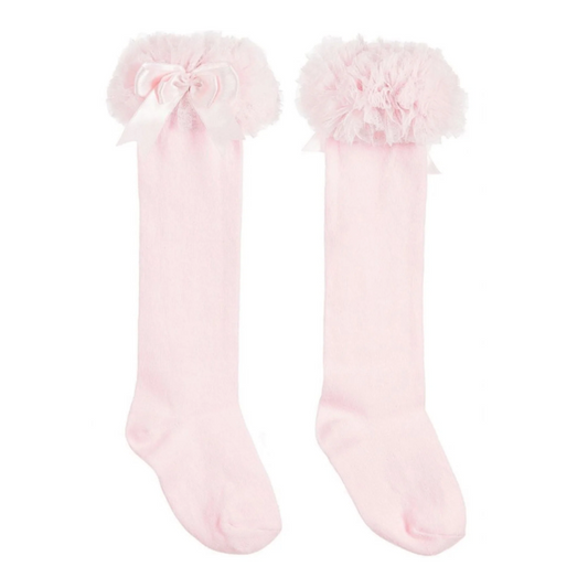Caramelo Kids Pink Tutu Knee Sock