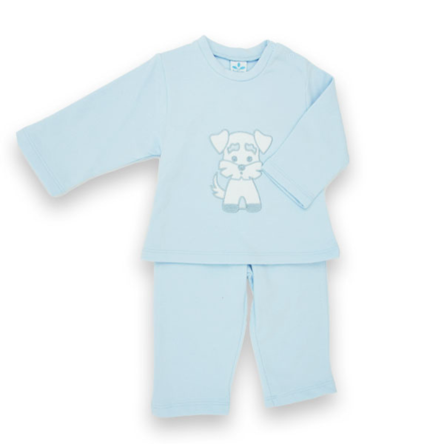 Sardon Blue Puppy Trouser Set