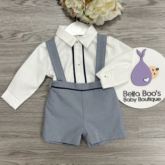 Boys Navy Two Piece Set SG78