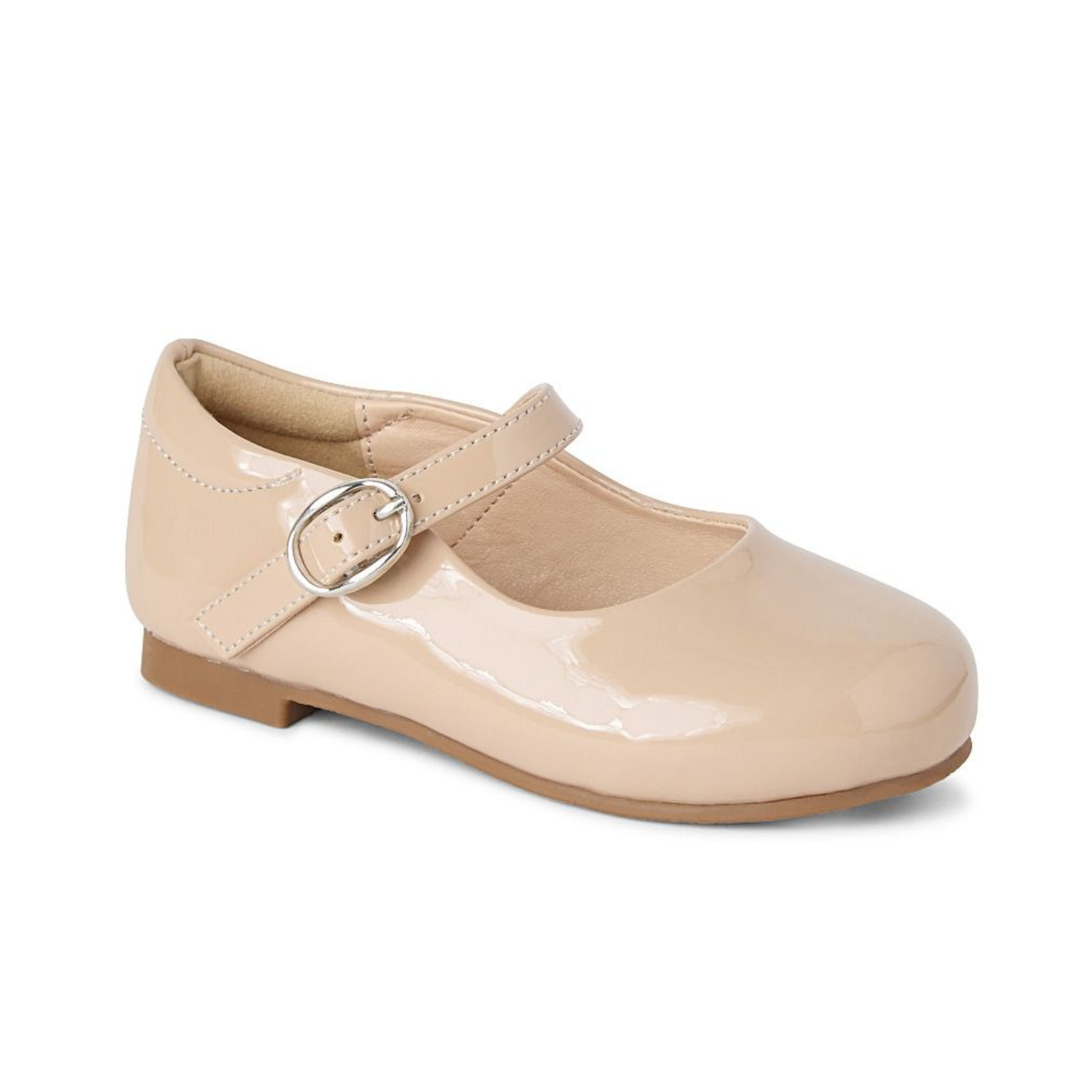 Elenor Camel Patent Shoe