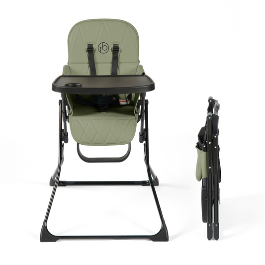 Ickle Bubba Flip Magic Fold Highchair - Sage Green