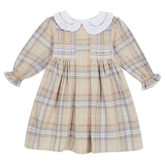 Deolinda Girls Autumn Smock Dress