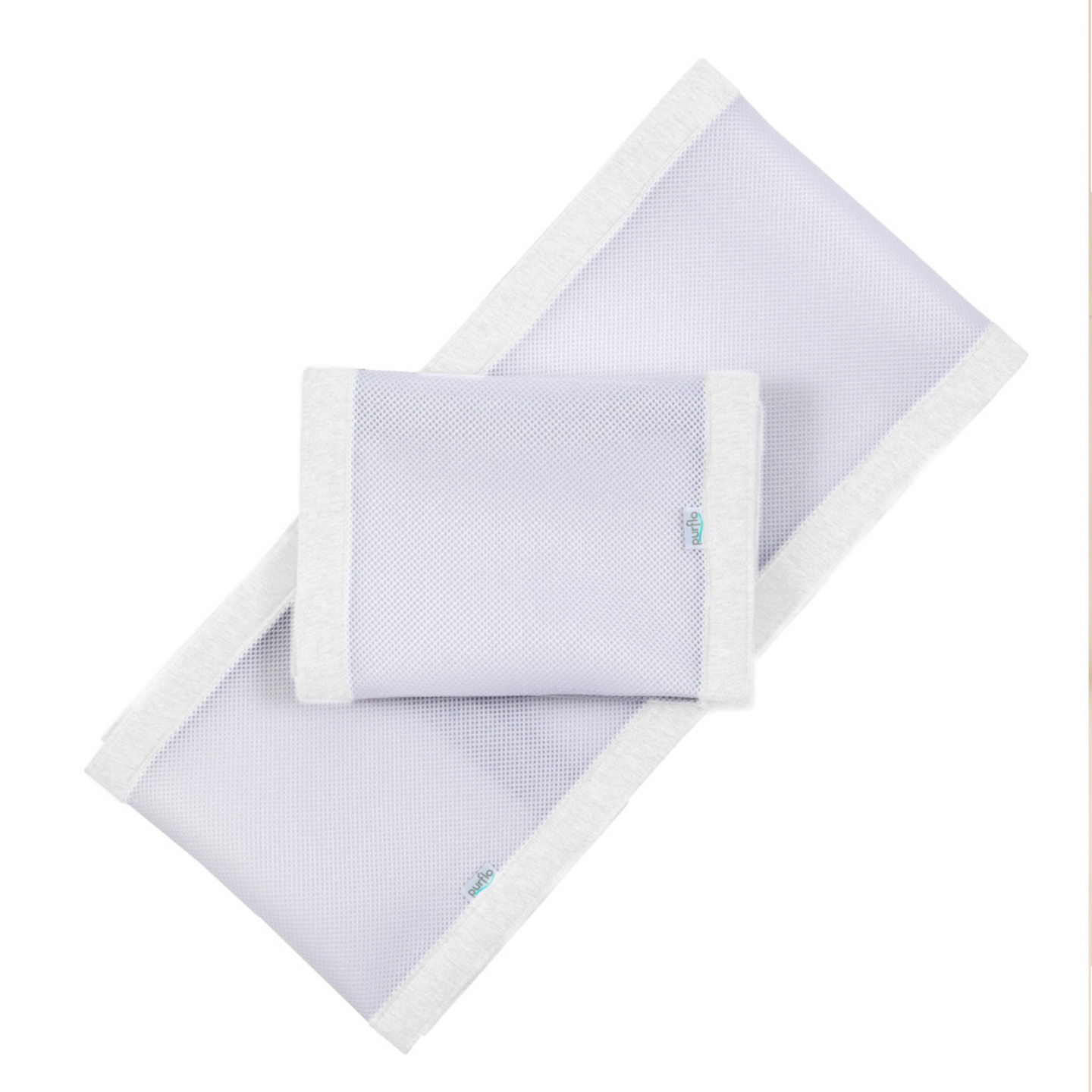 Purflo Breathable Cot Wrap - Soft White