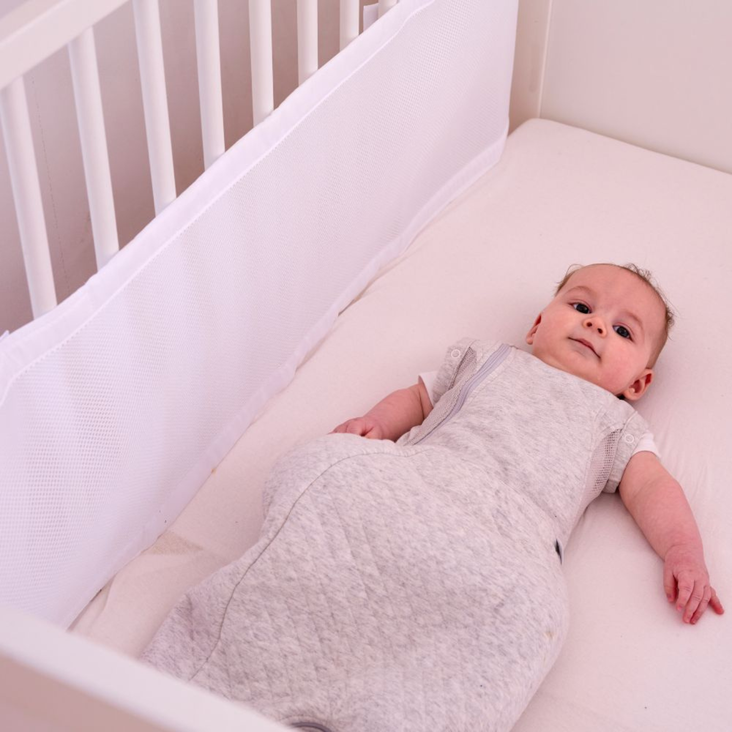 Purflo Breathable Cot Wrap - Soft White