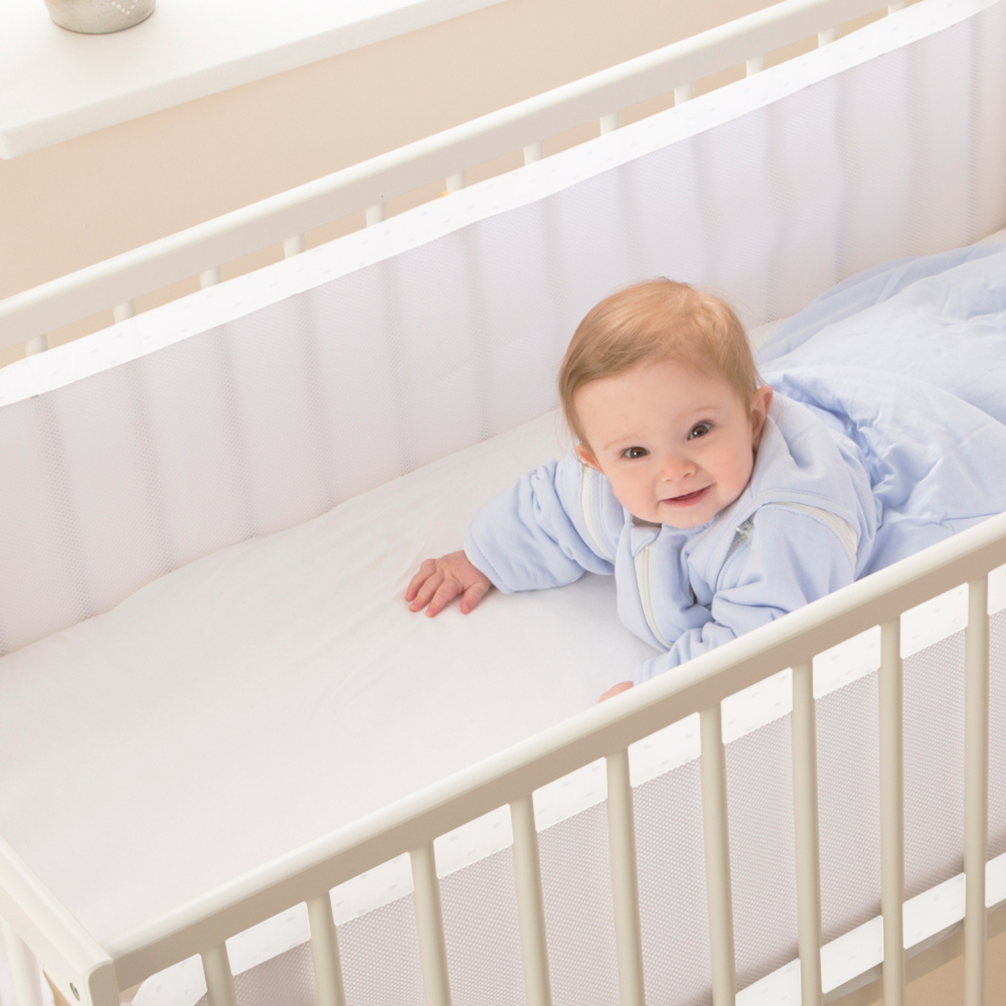 Purflo Breathable Cot Wrap - Soft White