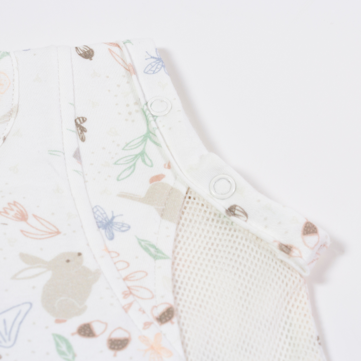 Purflo 2.5 Tog Swaddle To Sleep Bag - Storybook Nutmeg (0-4 Months)