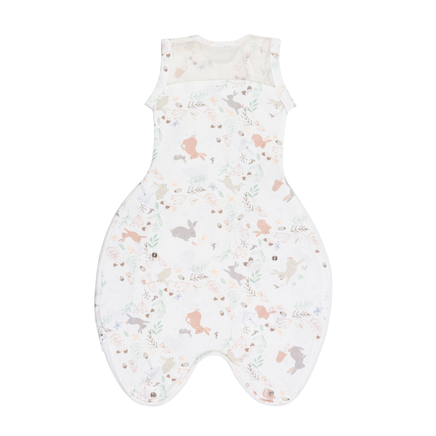 Purflo 2.5 Tog Swaddle To Sleep Bag - Storybook Nutmeg (0-4 Months)