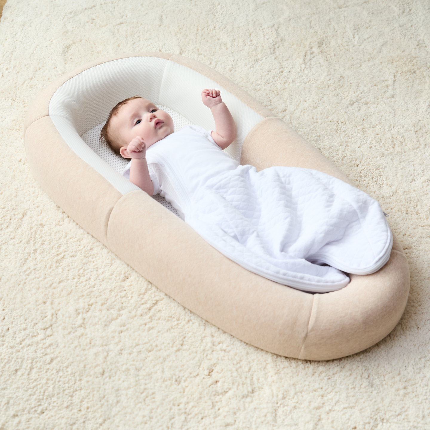 Purflo Sleep Tight Baby Bed - Hazel