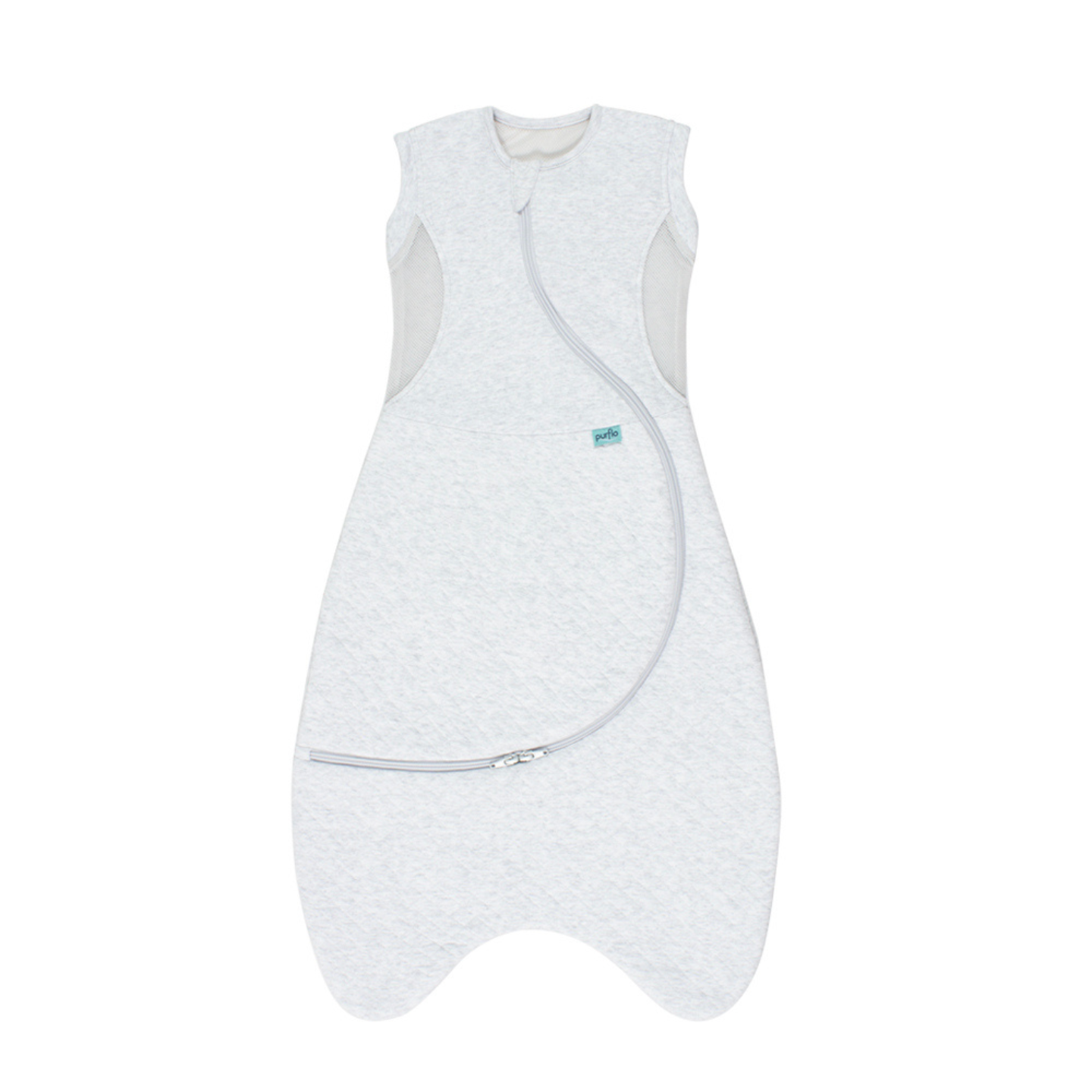 Purflo Cuddle To Sleep Bag - Minimal Grey (3-12 Months)