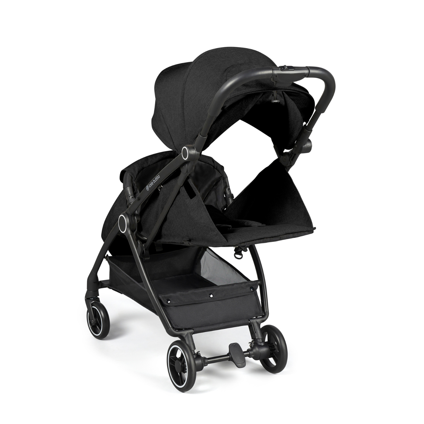 Ickle Bubba Aries Max Auto-Fold Stroller - Black