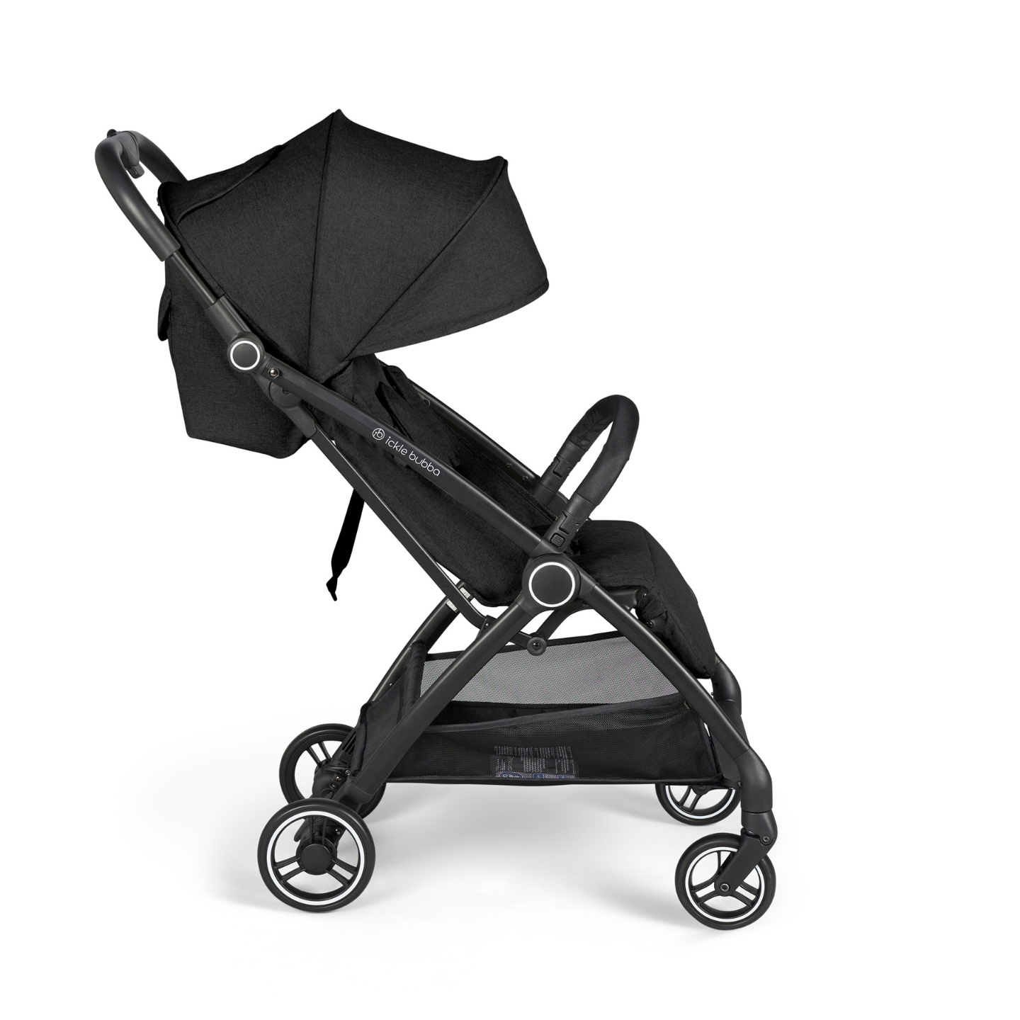 Ickle Bubba Aries Max Auto-Fold Stroller - Black