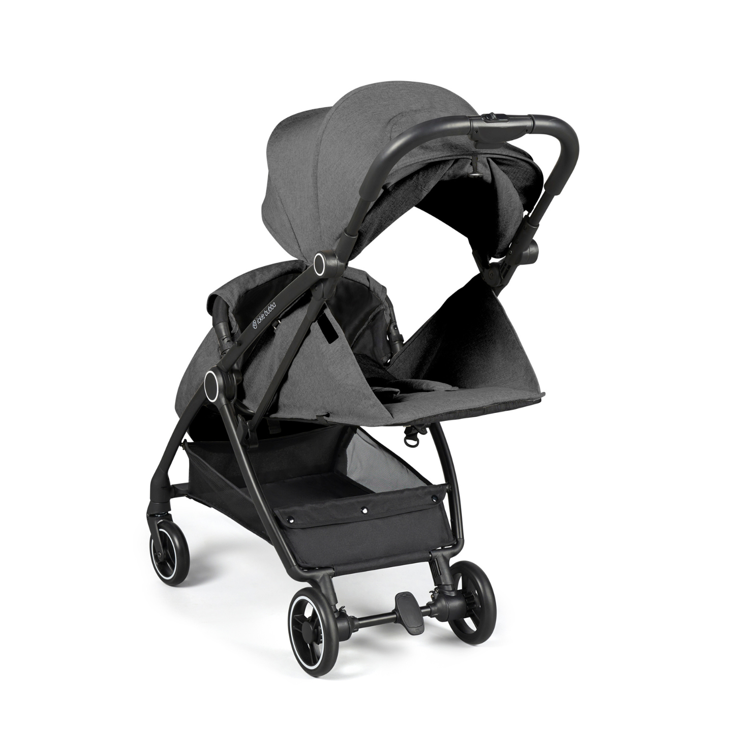 Ickle Bubba Aries Max Auto-Fold Stroller - Graphite Grey