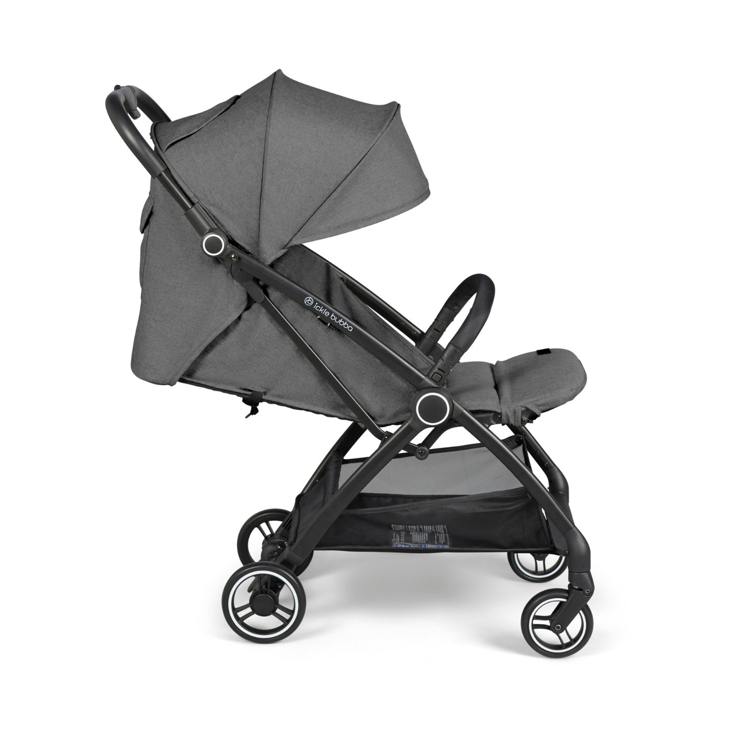 Ickle Bubba Aries Max Auto-Fold Stroller - Graphite Grey