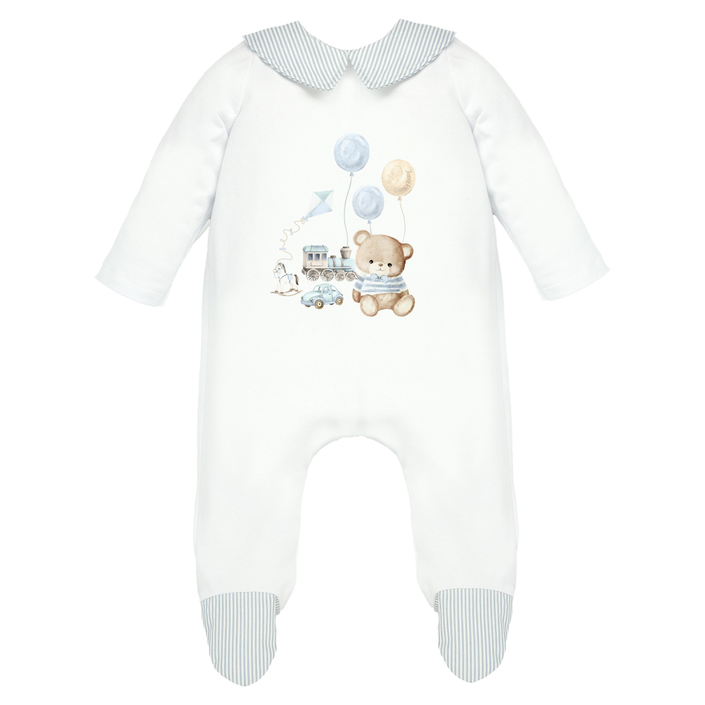Jamiks Baby Boy Bear Babygrow