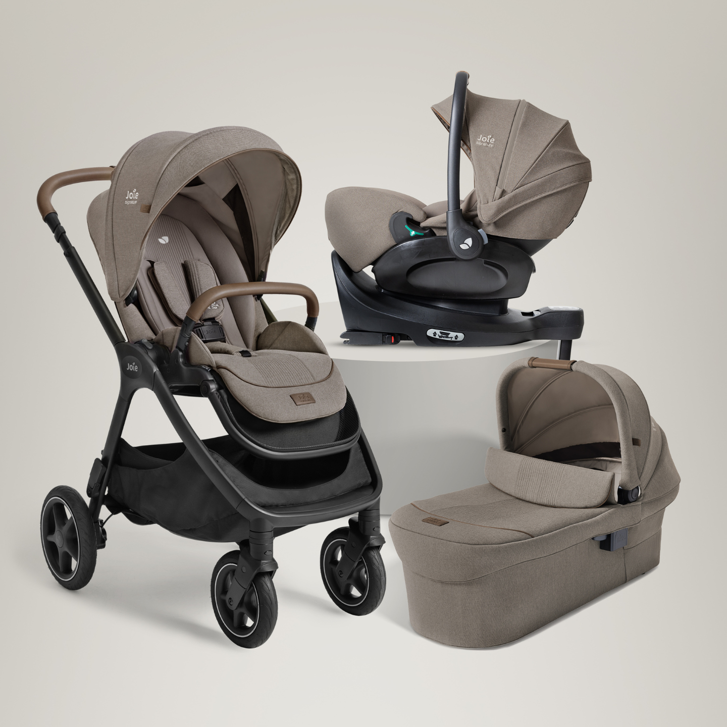 Joie Signature Finiti Flex Travel Ready Bundle - Maple