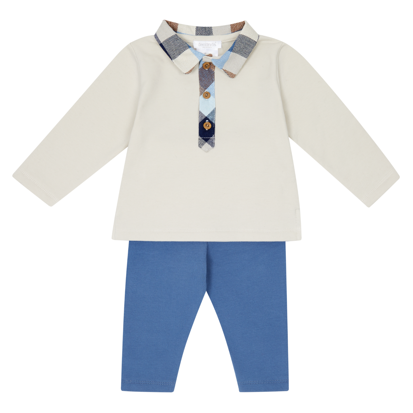 Deolinda Boys Two Piece Polo Shirt & Trouser Set