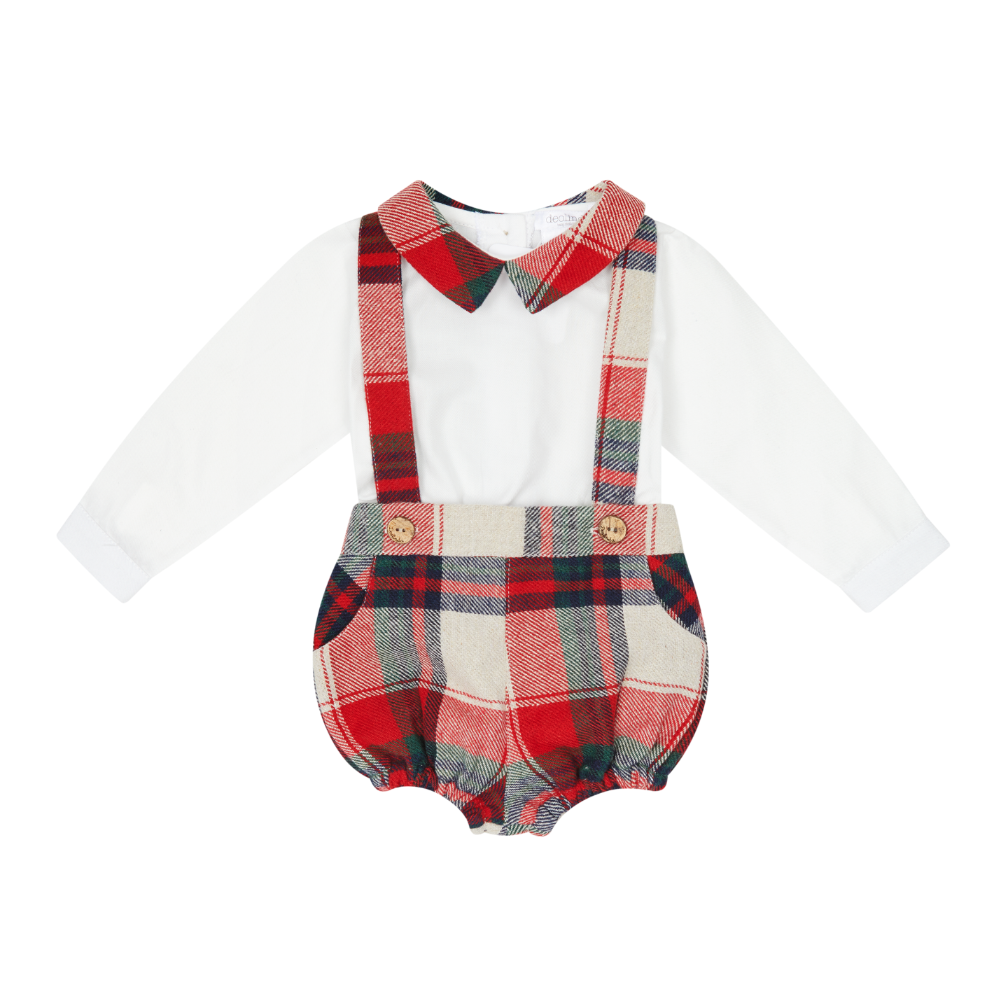 Deolinda Baby Boys Christmas Two Piece Set